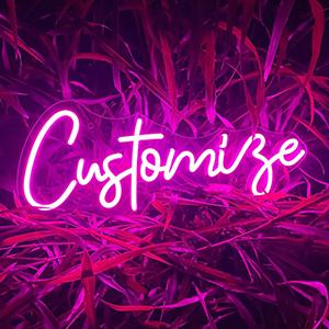 Custom Neon Signs Design Neon Lamp Lights Personal OEM Factory