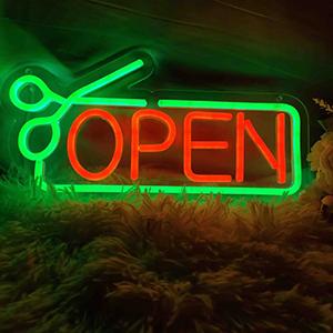 Open Neon Signs Custom Neon Light Lamp for Shop Store