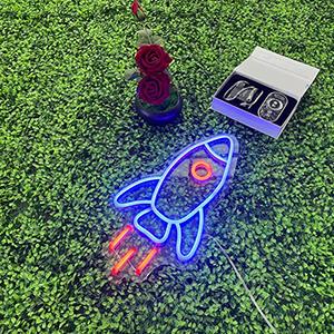 Rocket Neon Light Signs Custom Neon Lamp OEM Factory